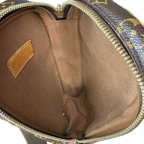 Louis Vuitton Brown and Gold Crossbody Bag - Picture 10 of 16